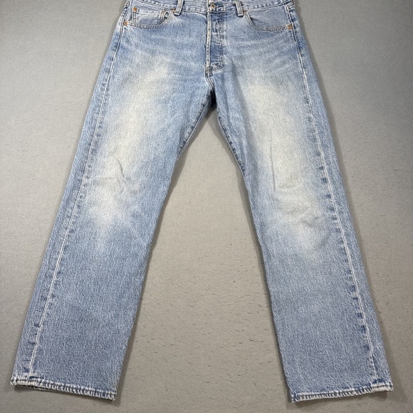 Vintage Levi's 501 XX Jeans Mens 36x30 Light Wash Straight Leg USA '93